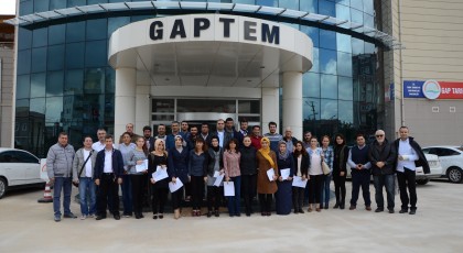 GAP-TEYAP Model kapsamında  GAP Bölgesi Tarım Danışmanlarına “Sebze Yetiştiriciliği” eğitimi
