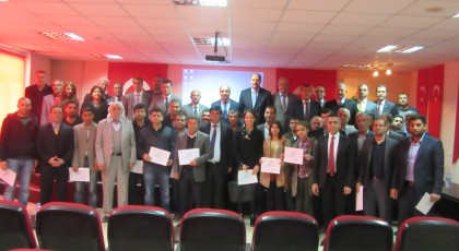 Şanlıurfa Suruç tarım danışmanlarına “Basınçlı Sulama Sistemleri Projelendirme” eğitimi verilmiştir.