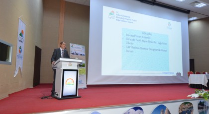 GAP TEYAP III. Aşaması (Sürdürülebilirlik) kapsamında “Tarımsal Yayım ve Danışmanlığın Dünü, Bugünü ve Yarını” konulu panel gerçekleştirilmiştir.