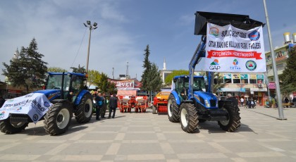 SURUÇ ORTAK MAKİNE KULLANIM PARKI GÖRÜCÜYE ÇIKTI