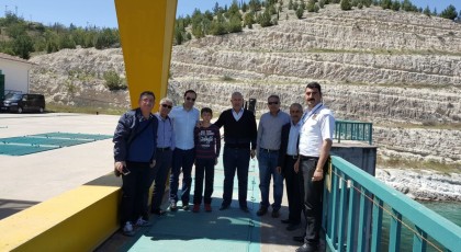 Gaziantep Belkıs-Nizip Pompaj Sulama Sahası ziyaret edildi