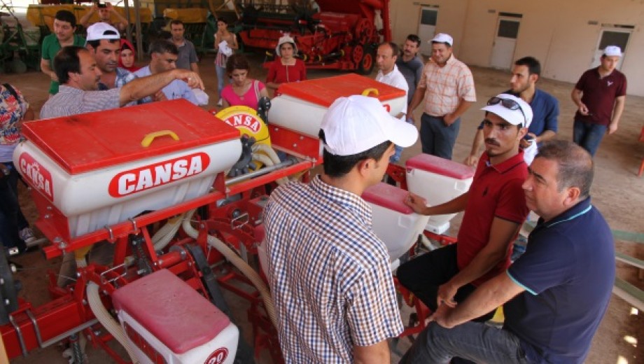 GAP TEYAP Pamuk Yetiştiriciliği Eğitimi GAP TAEM’ de yapıldı