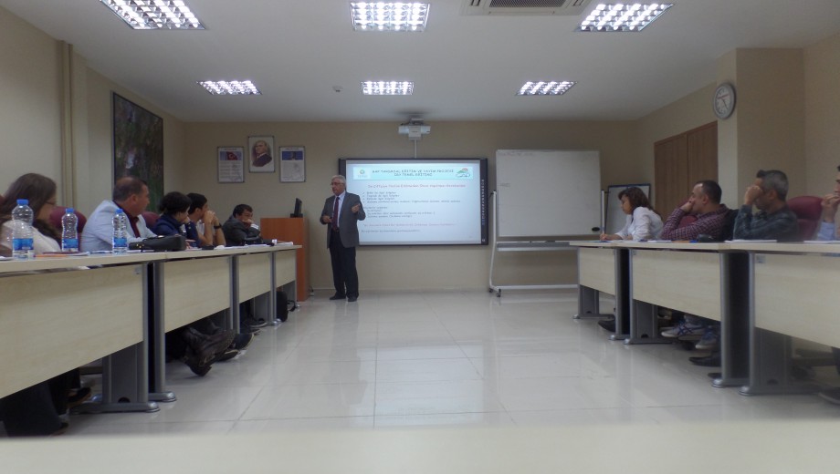 SULAMA TESİSLERİNİN İŞLETME ve BAKIMI konulu Teknik Eleman Eğitimi