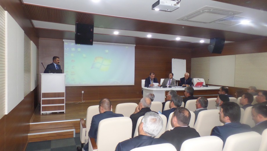 GAP TEYAP Model Uygulama Birimi İdaremizde Çiftçi Örgütleri Başkanları ile görüş alış verişinde bulunuldu