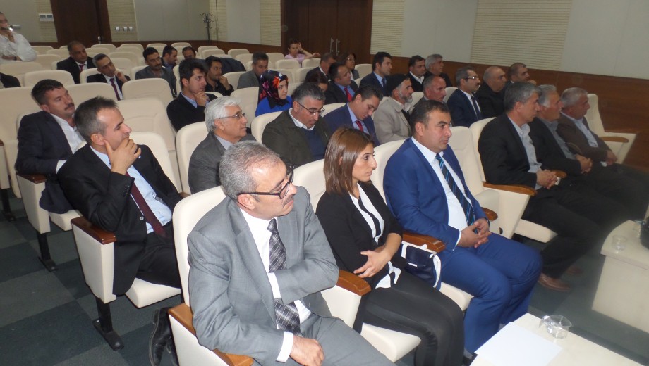 GAP TEYAP Model Uygulama Birimi İdaremizde Çiftçi Örgütleri Başkanları ile görüş alış verişinde bulunuldu