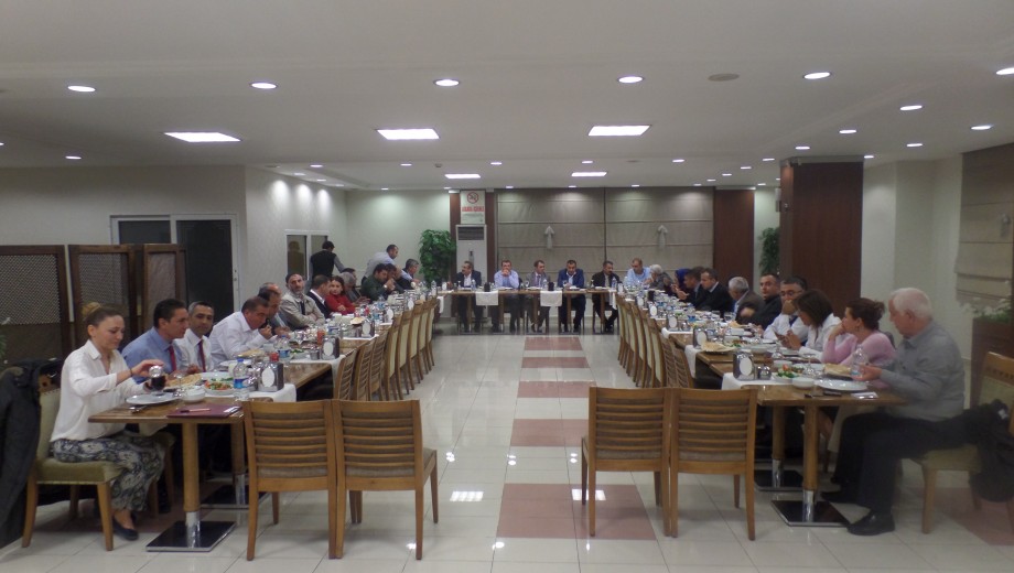 GAP TEYAP Model Uygulama Birimi İdaremizde Çiftçi Örgütleri Başkanları ile görüş alış verişinde bulunuldu