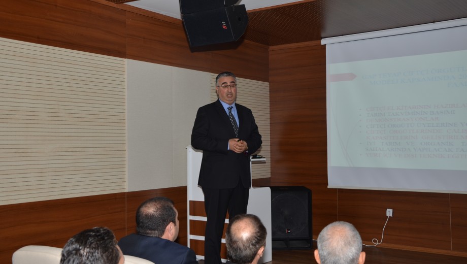 GAP TEYAP Model Uygulaması 2014 yılı değerlendirme toplantısı yapıldı.