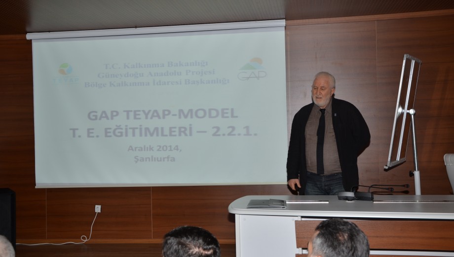 GAP TEYAP Model Uygulaması 2014 yılı değerlendirme toplantısı yapıldı.