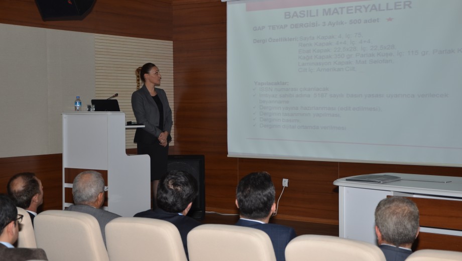 GAP TEYAP Model Uygulaması 2014 yılı değerlendirme toplantısı yapıldı.