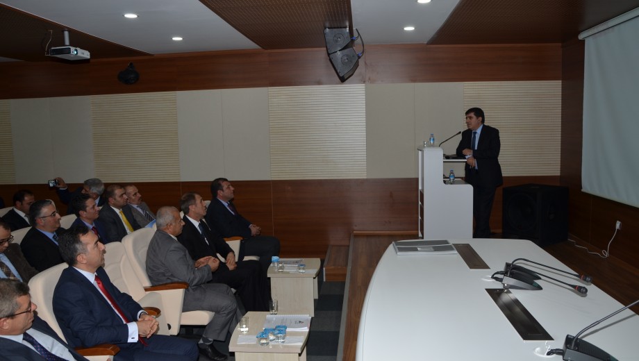 GAP TEYAP Model Uygulaması 2014 yılı değerlendirme toplantısı yapıldı.