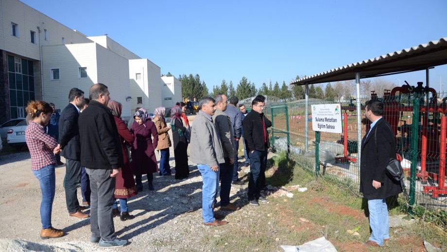 Yayım Elemanlarına “Basınçlı Sulama Sistemlerinin Projelendirilmesi ve Sulama Zaman Planlaması” eğitimi gerçekleştirildi.
