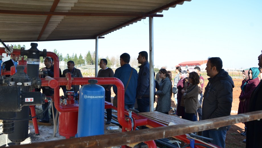 Yayım Elemanlarına “Basınçlı Sulama Sistemlerinin Projelendirilmesi ve Sulama Zaman Planlaması” eğitimi gerçekleştirildi.