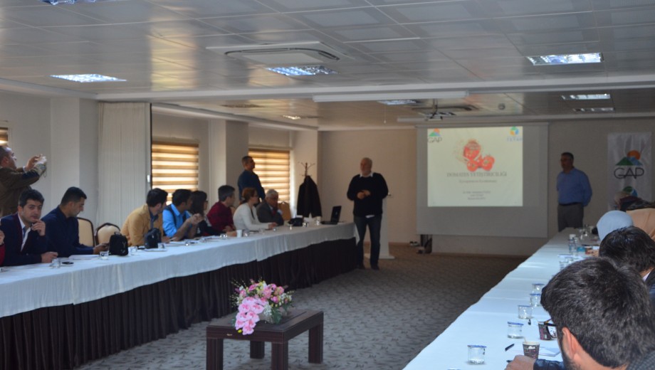 GAP-TEYAP Model kapsamında  GAP Bölgesi Tarım Danışmanlarına “Sebze Yetiştiriciliği” eğitimi
