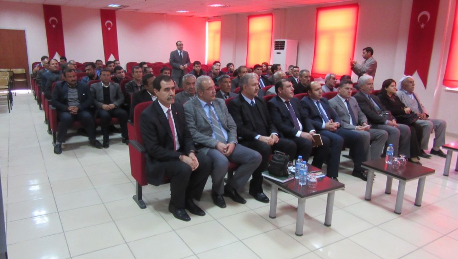 Şanlıurfa Suruç tarım danışmanlarına “Basınçlı Sulama Sistemleri Projelendirme” eğitimi verilmiştir.