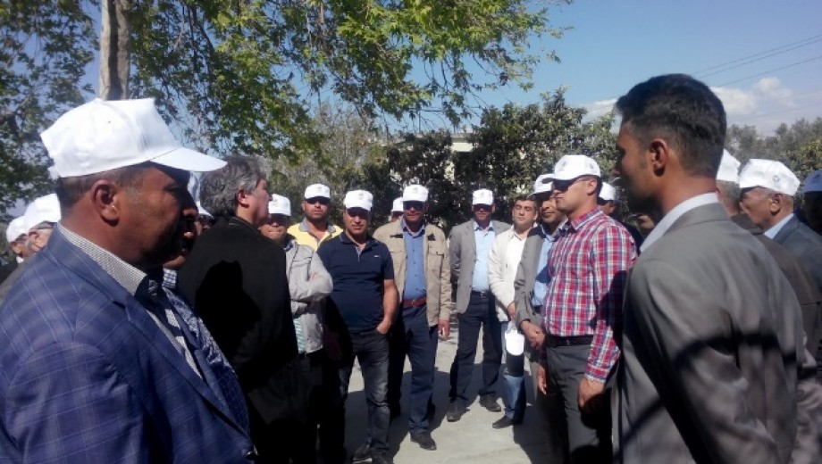 GAP Bölgesi Sulama Birliği Görevlilerine Çukurova’ da  “Su Dağıtımı ve İBY” Eğitimi