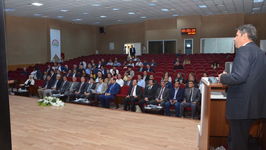 GAP Bölgesi “1. Araştırma-Yayım İşbirliği Toplantısı” Şanlıurfa’ da yapıldı.