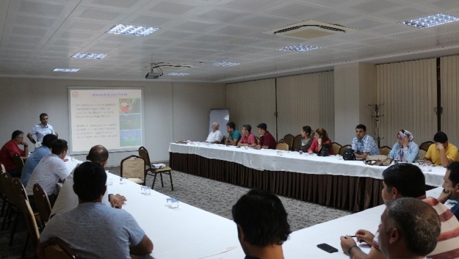 GAP TEYAP Model Uygulama Programından Tarım Danışmanlarına “Pamukta Entegre Mücadele” eğitimi gerçekleştirildi