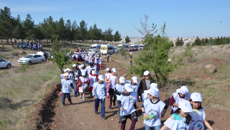 GAP GELECEĞİMİZDİR Projesi “Fidan Dikim ve Uçurtma Şenliği” gerçekleştirildi.