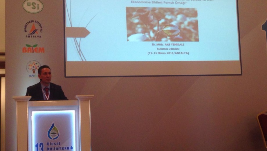 GAP TEYAP Uzmanları 13. Ulusal Kültürteknik Kongresi’ ne katılım sağladı.