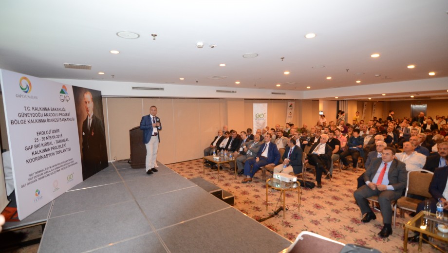 GAP BKİ Kırsal-Tarımsal Kalkınma Projeleri Koordinasyon Toplantısı gerçekleştirilmiş ve Ekoloji İzmir Fuarı’ na katılım sağlanmıştır.