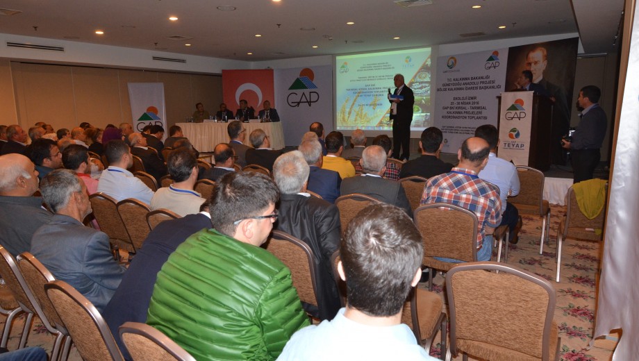 GAP BKİ Kırsal-Tarımsal Kalkınma Projeleri Koordinasyon Toplantısı gerçekleştirilmiş ve Ekoloji İzmir Fuarı’ na katılım sağlanmıştır.