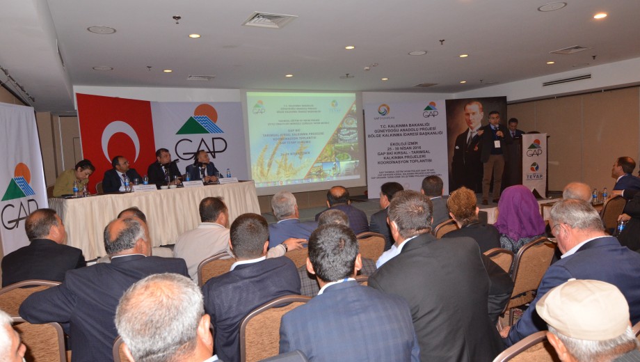 GAP BKİ Kırsal-Tarımsal Kalkınma Projeleri Koordinasyon Toplantısı gerçekleştirilmiş ve Ekoloji İzmir Fuarı’ na katılım sağlanmıştır.