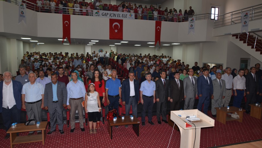 2015-2016 GAP GELECEĞİMİZDİR Programı Kapanış Töreni gerçekleştirilmiştir.