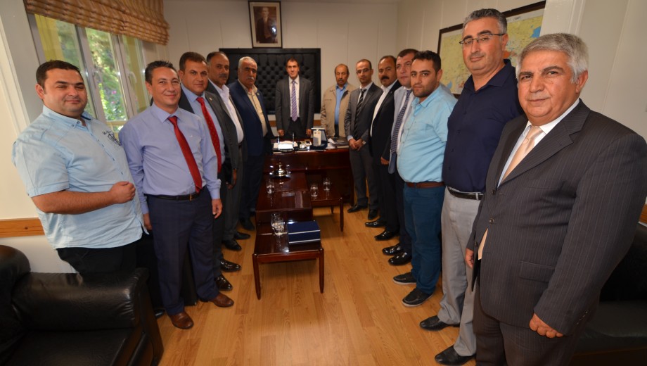 GAP TEYAP Çiftçi Örgütleri Merkezli Çoğulcu Yayım Modeli kapsamında çalışılan çiftçi örgütleri başkanları Bölge Müdürlüğümüze teşekkür ziyaretinde bulundu