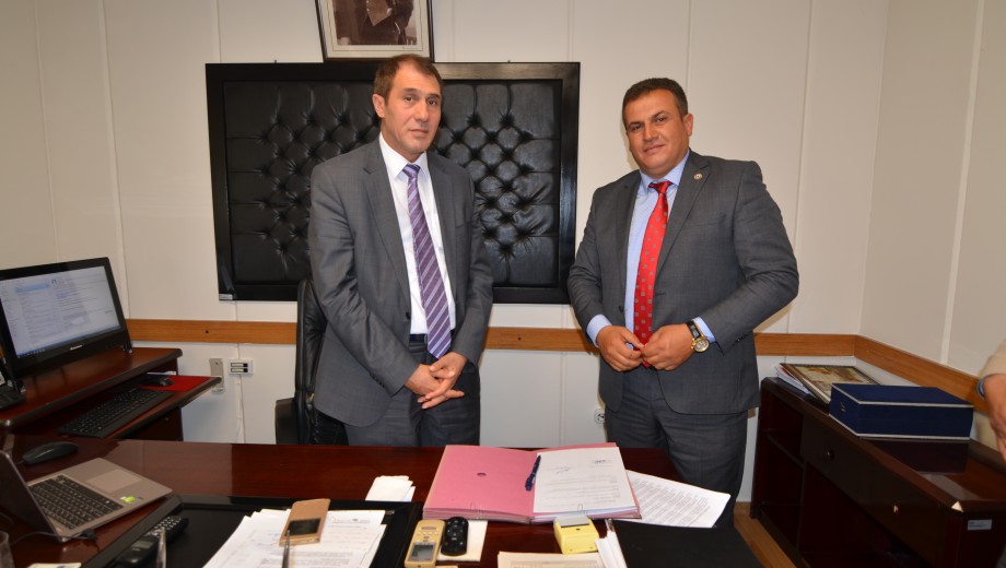 GAP TEYAP Çiftçi Örgütleri Merkezli Çoğulcu Yayım Modeli kapsamında çalışılan çiftçi örgütleri başkanları Bölge Müdürlüğümüze teşekkür ziyaretinde bulundu