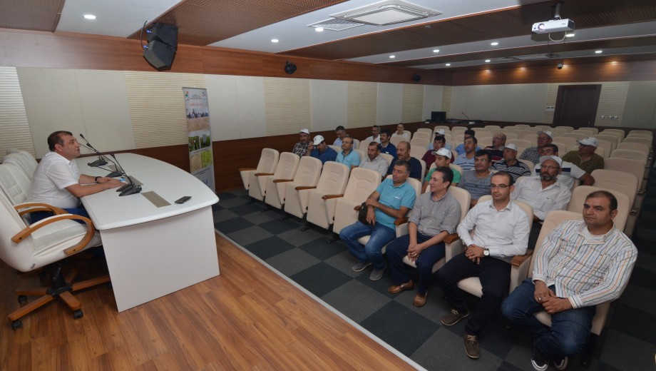 GAP TEYAP tarafından Konya Ovası Projesi (KOP) çiftçileri yapılan faaliyetler hakkında bilgilendirildi