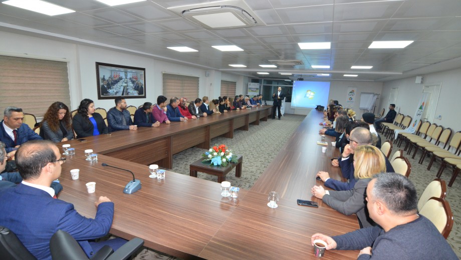 GAP Bölgesi yayım elemanlarına “Kişisel Gelişim, Raporlama ve Sunum Teknikleri Eğitimi” eğitimi gerçekleştirildi.