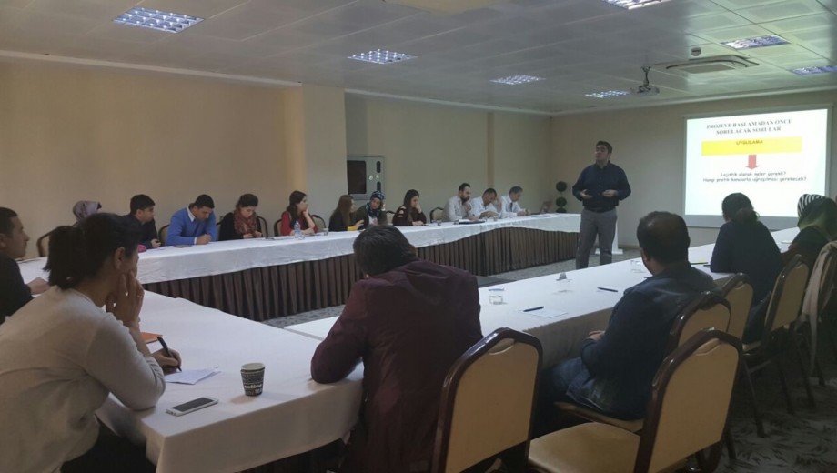 GAP TEYAP III. Aşamasında (Sürdürülebilirlik) tarım danışmanlarına “PCM-Proje Hazırlama” eğitimi gerçekleştirildi