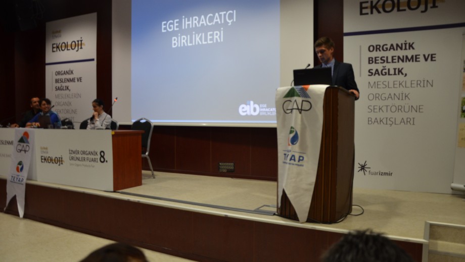 GAP TEYAP kapsamında düzenlenen organizasyon ile çiftçilerimiz “GAP’ ta Tarımsal Örgütlenme ve İhracat” konulu panele ve Ekoloji İzmir Fuarı’ na katılım sağlamıştır.