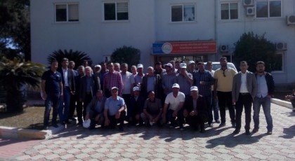 GAP Bölgesi Sulama Birliği Görevlilerine Çukurova’ da  “Su Dağıtımı ve İBY” Eğitimi