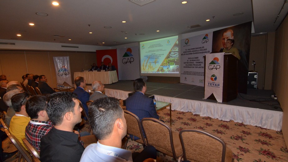 GAP BKİ Kırsal-Tarımsal Kalkınma Projeleri Koordinasyon Toplantısı gerçekleştirilmiş ve Ekoloji İzmir Fuarı’ na katılım sağlanmıştır.