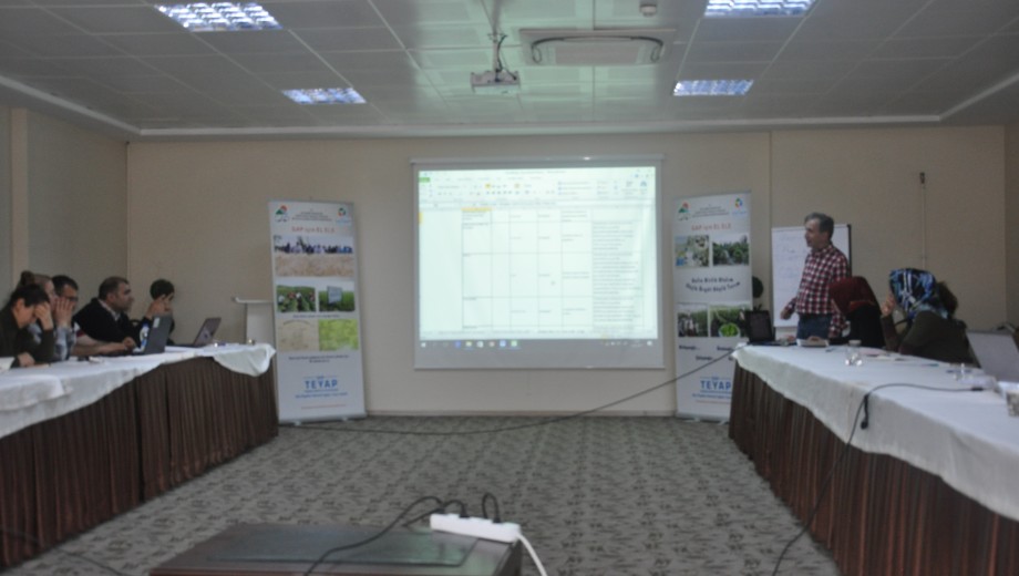 GAP TEYAP III. Aşamasında (Sürdürülebilirlik) tarım danışmanlarına “PCM-Proje Hazırlama” eğitimi gerçekleştirildi