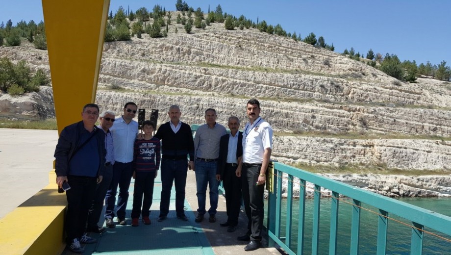 Gaziantep Belkıs-Nizip Pompaj Sulama Sahası ziyaret edildi